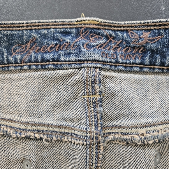 Vintage - Special Edition Old Navy Ultra Low Waist Jean Skirt - NWOT - Size 10 - Picture 4 of 13